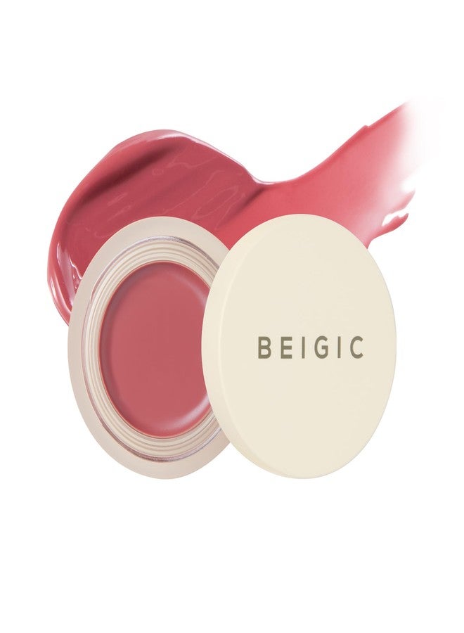 BEIGIC Flush Lip & Cheek Balm - Vegan Buildable & Blendable Multiuse Balm | Natural Flush & Glow | Glowy Blush for Cheeks | Dewy Korean Make Up Cream Blush | 04 Sway - Mauve Pink, 0.14 fl.oz - Image 1
